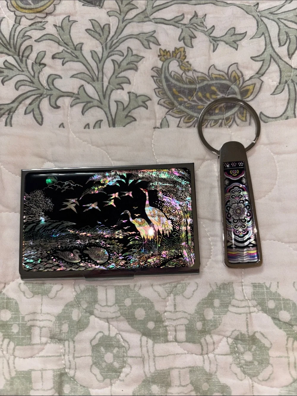contemporary Korean traditional lacquerware case (Najeonchilgi)
